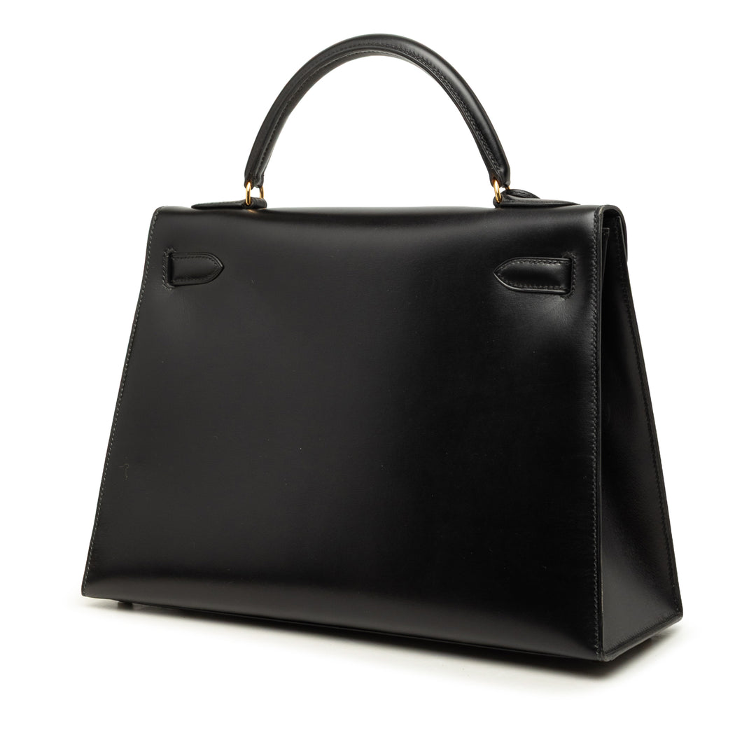 Box Veau Kelly Sellier 32 Box Noir
