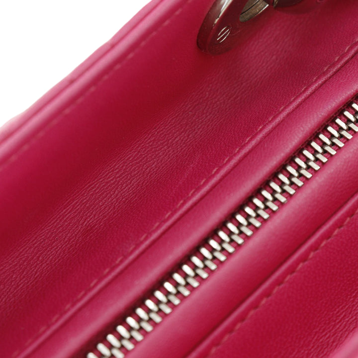 Dior Medium Cuir d’agneau Cannage Lady Dior