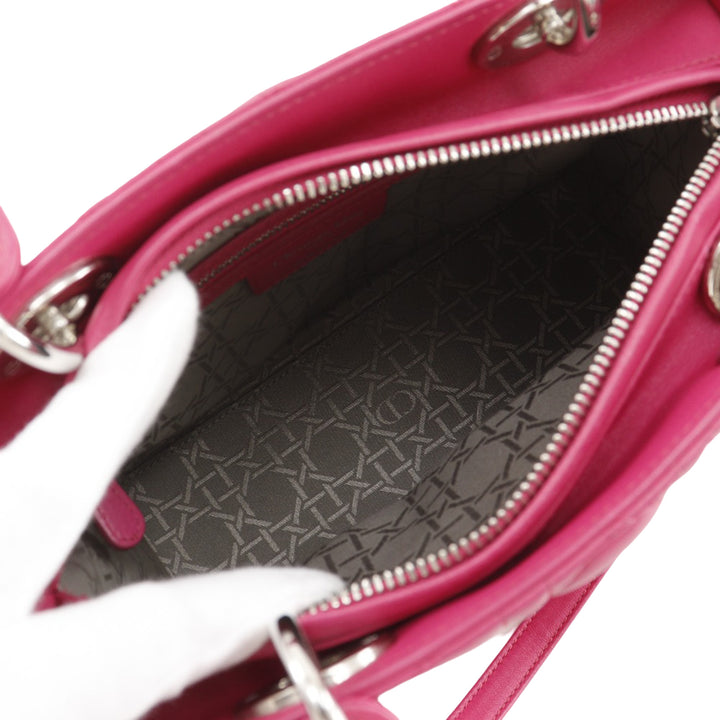 Dior Medium Cuir d’agneau Cannage Lady Dior