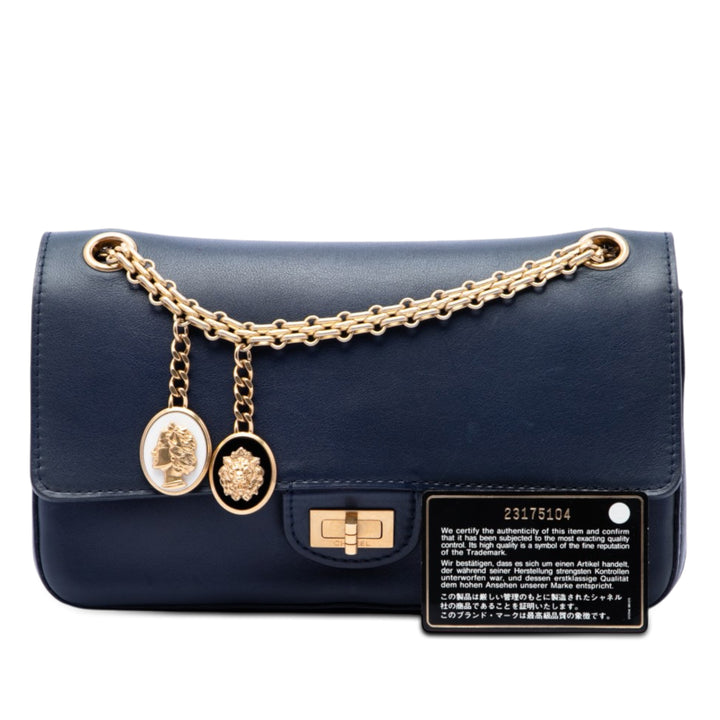Chanel Cuir de veau Reissue 2.55 Medallion Double rabat 225