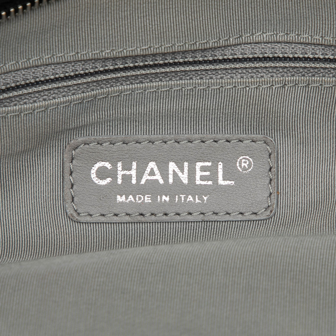 Chanel Paris Byzance Nylon Tweed On Stitch Cabas