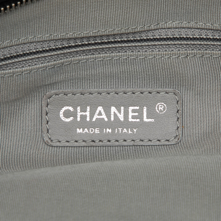 Chanel Paris Byzance Nylon Tweed On Stitch Cabas