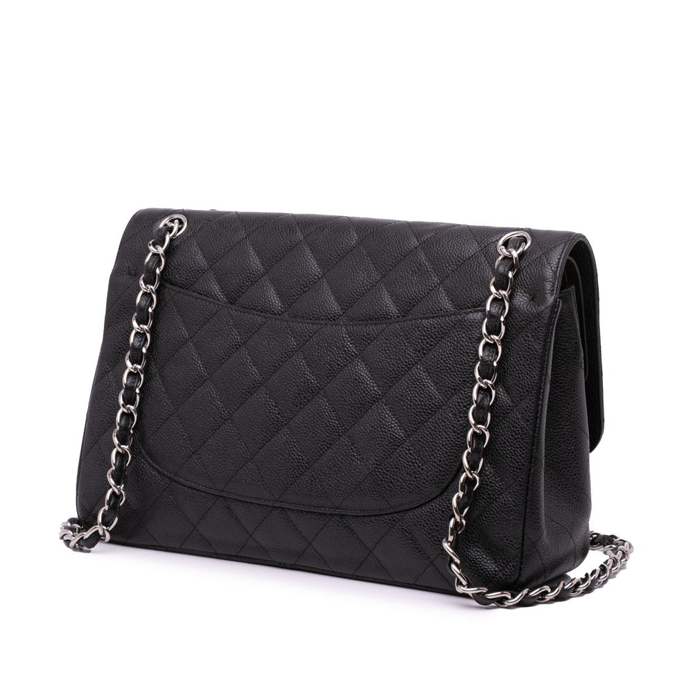 Chanel Jumbo Classic Caviar Double rabat Noir – GABY PARIS Authentique