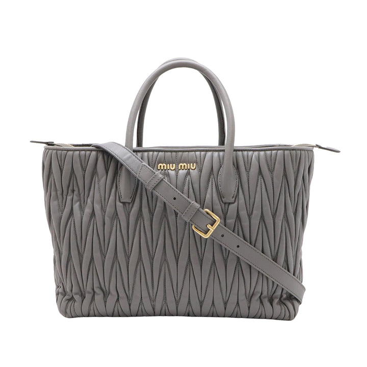 Miu Miu Matelasse Nappa Sac