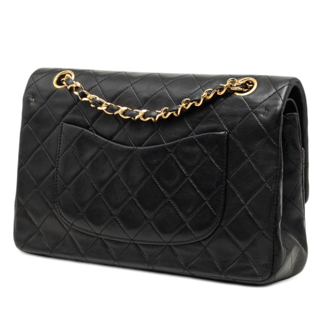 Chanel Medium Classic Cuir d’agneau Double rabat