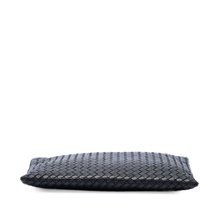 Intrecciato Pochette nappa Noir