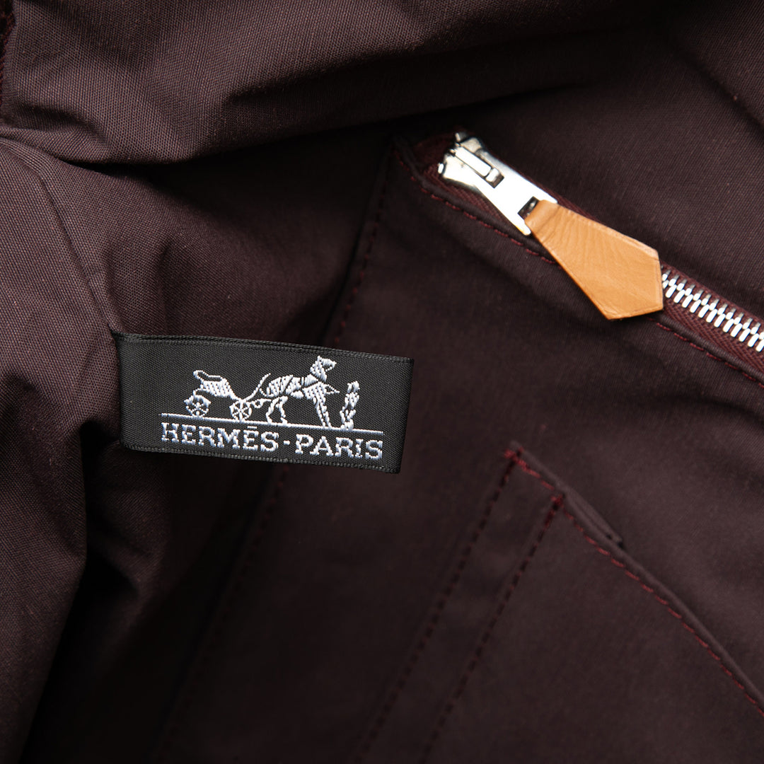 Hermès Fourre Tout Porte Documents Tissu