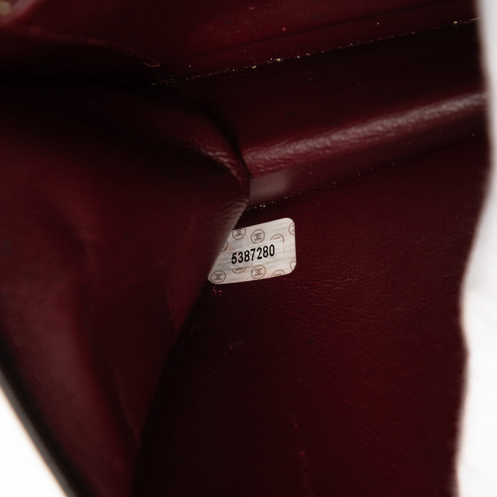 Chanel CC Matelassé Cuir d’agneau Rabat intégral