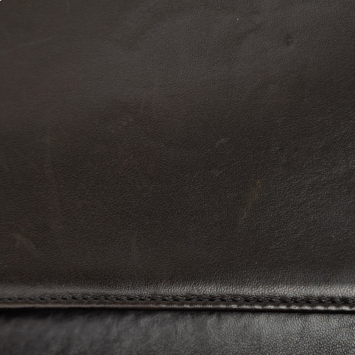 Chanel CC Matelassé Cuir d’agneau Rabat intégral