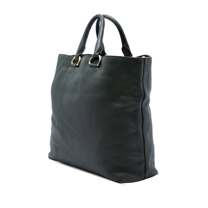 Prada Vitello Daino Open Convertible Cabas