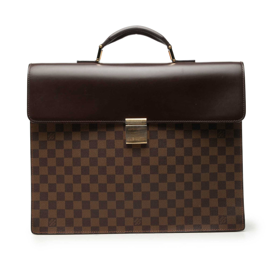 Louis Vuitton Altona GM Damier Ébène Marron – vue principale – GABY PARIS