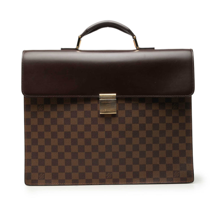 Louis Vuitton Altona GM Damier Ébène Marron – vue principale – GABY PARIS