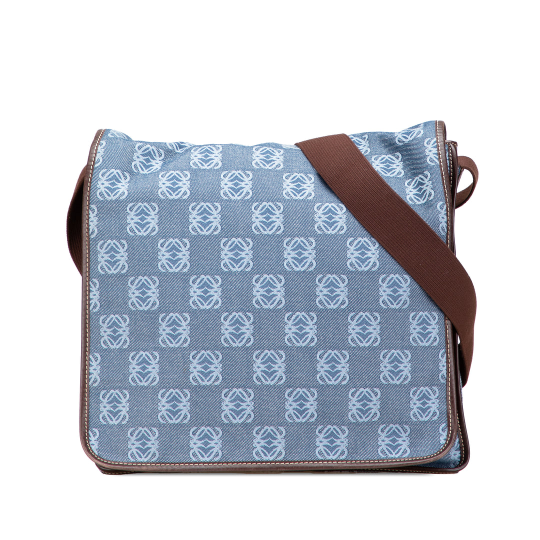 LOEWE Anagram Jean Sac porté croisé