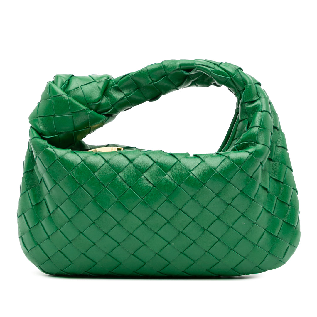 Bottega Veneta Mini Nappa Intrecciato Jodie Vert – GABY PARIS Authentique