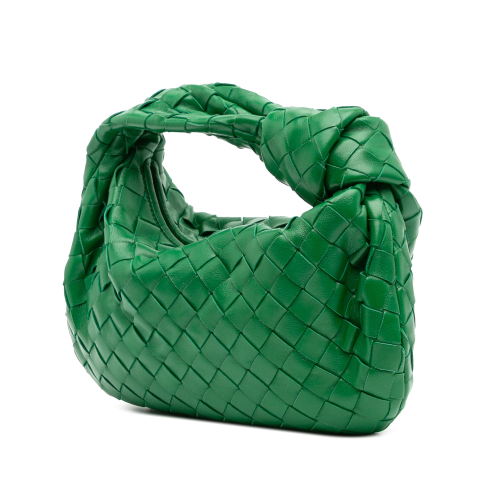 Bottega Veneta Mini Nappa Intrecciato Jodie Vert – GABY PARIS Authentique