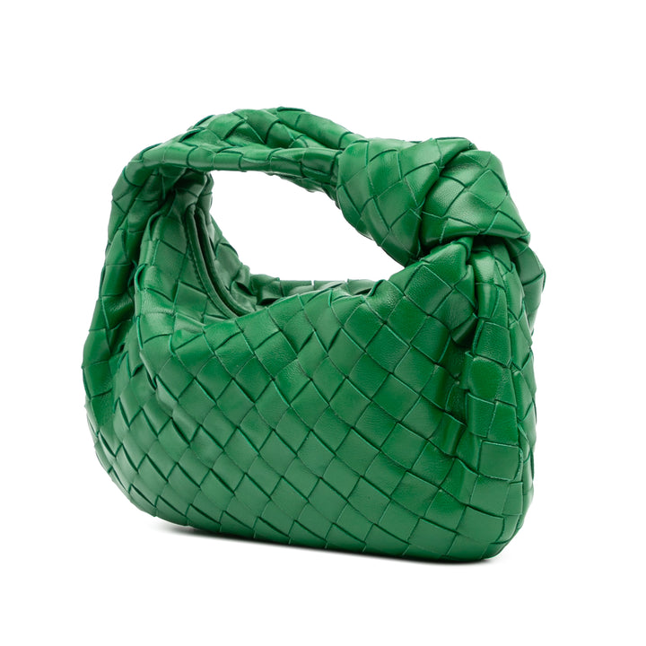 Bottega Veneta Mini Nappa Intrecciato Jodie Vert – GABY PARIS Authentique