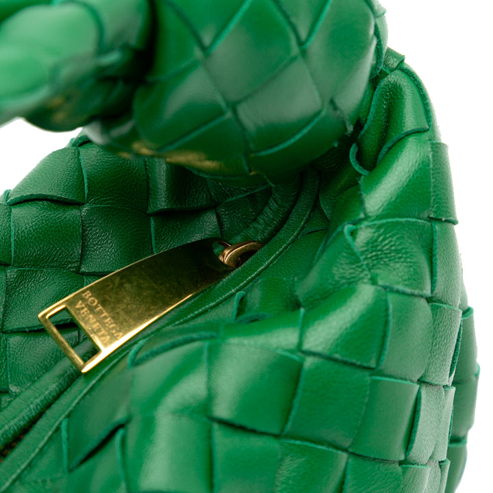 Bottega Veneta Mini Nappa Intrecciato Jodie Vert – GABY PARIS Authentique