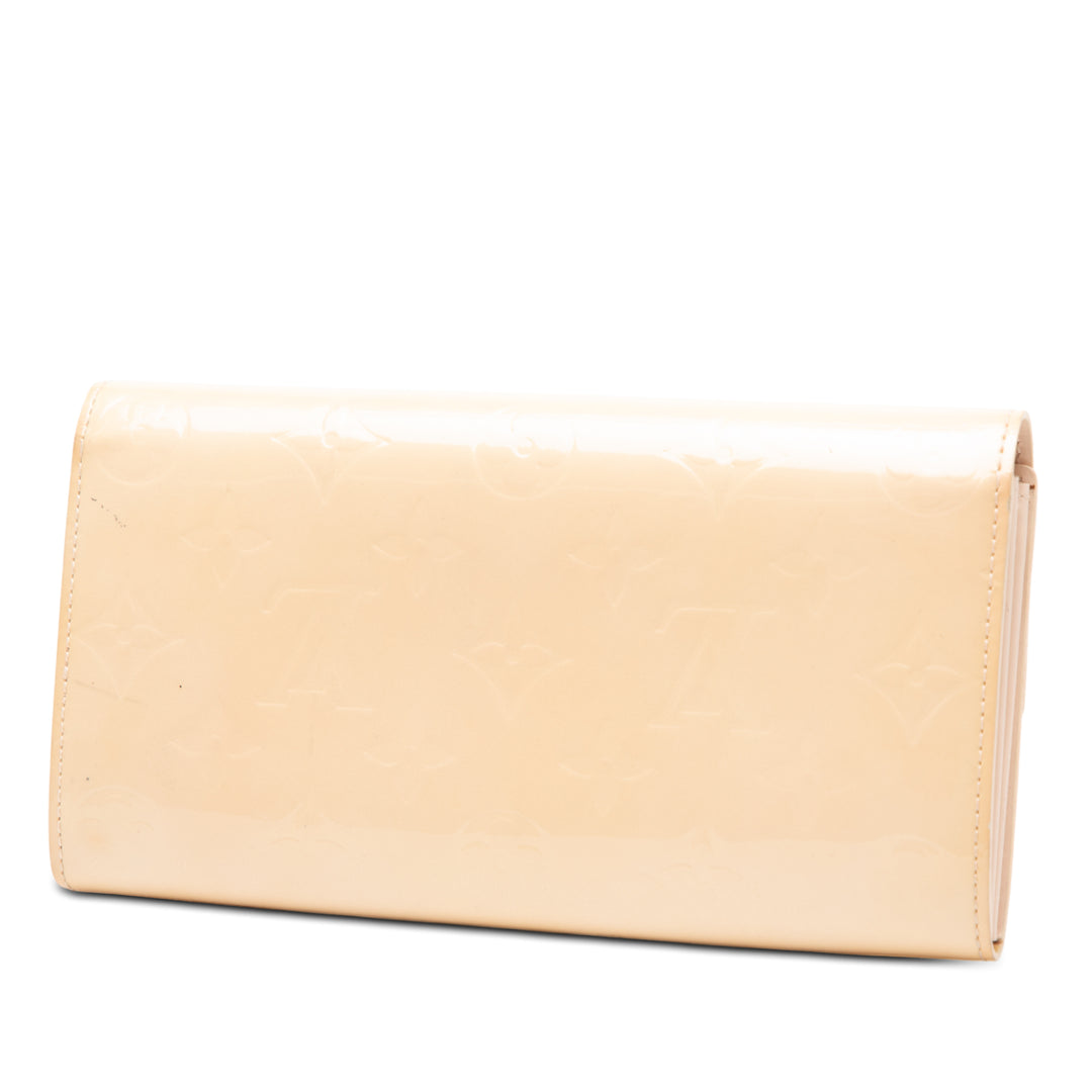 Louis Vuitton Monogram Vernis Sarah Portefeuille