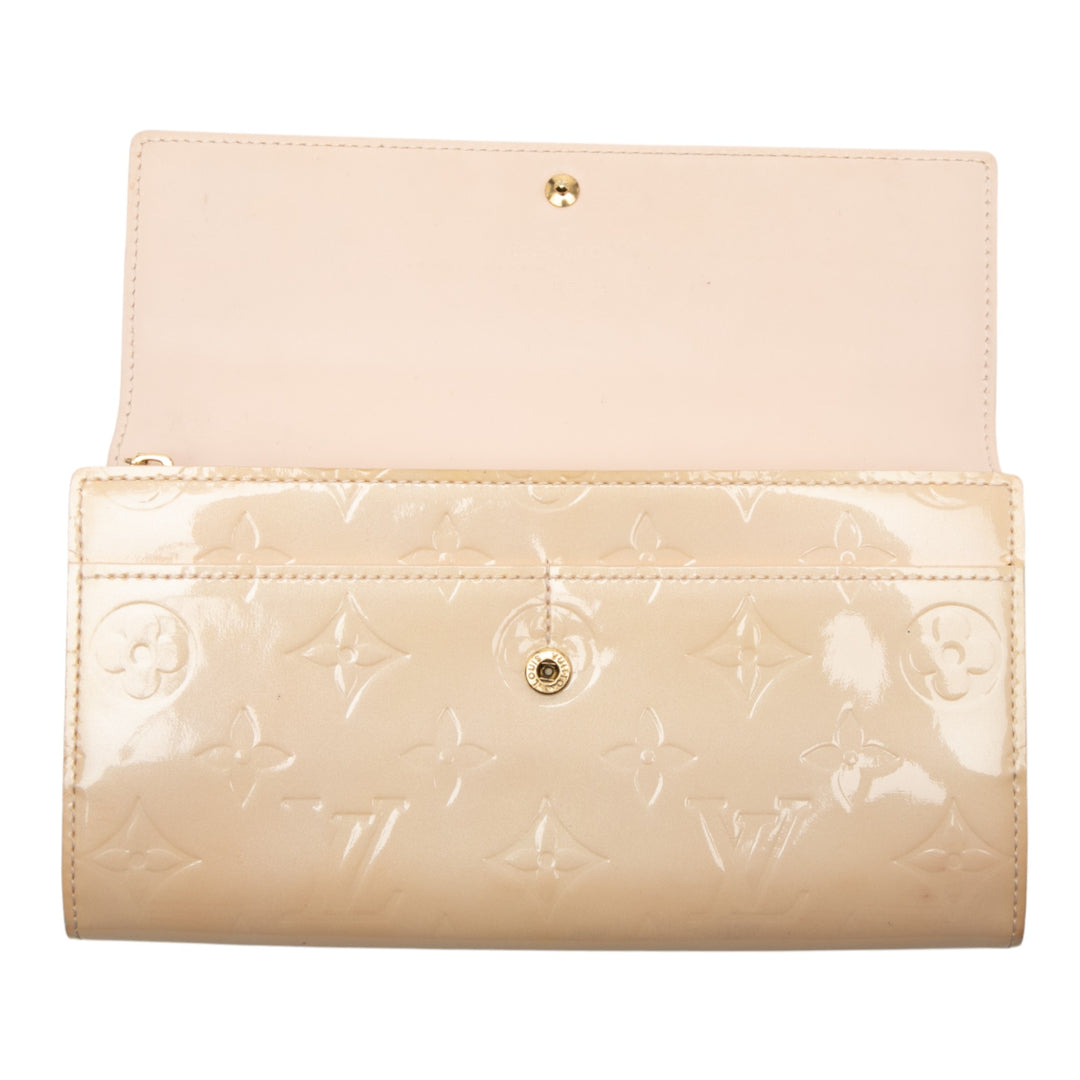 Louis Vuitton Monogram Vernis Sarah Portefeuille