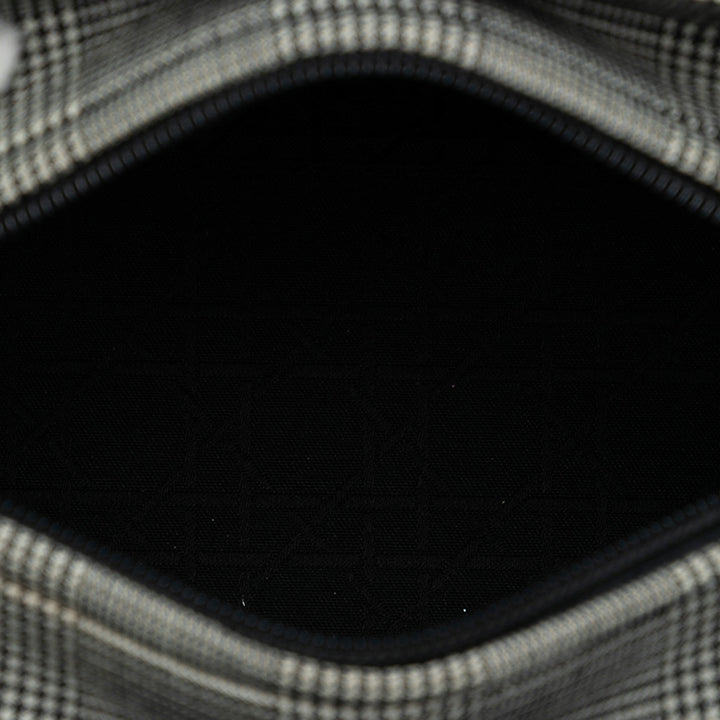 Dior Medium Toile Houndstooth Lady Dior