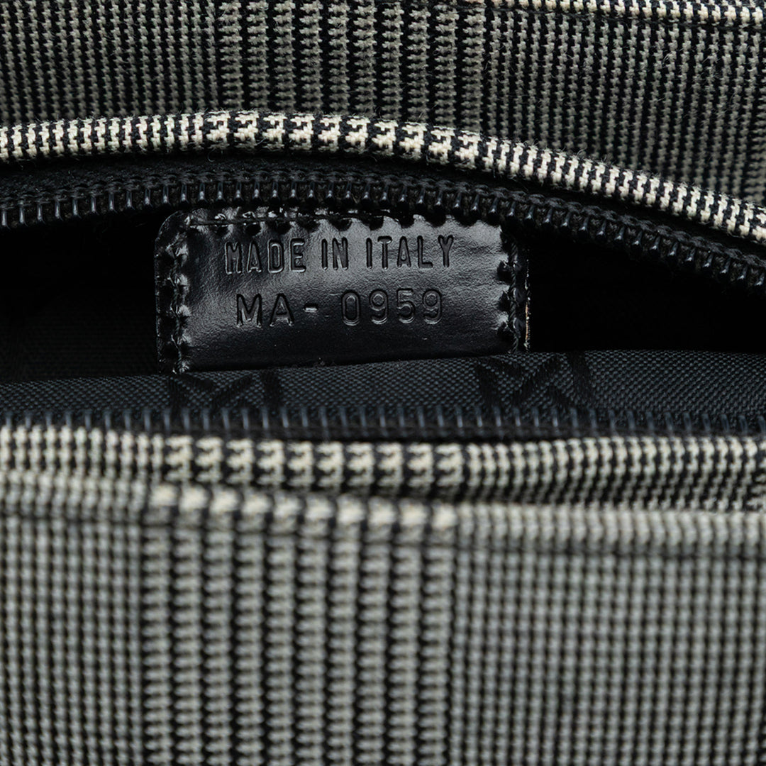 Dior Medium Toile Houndstooth Lady Dior