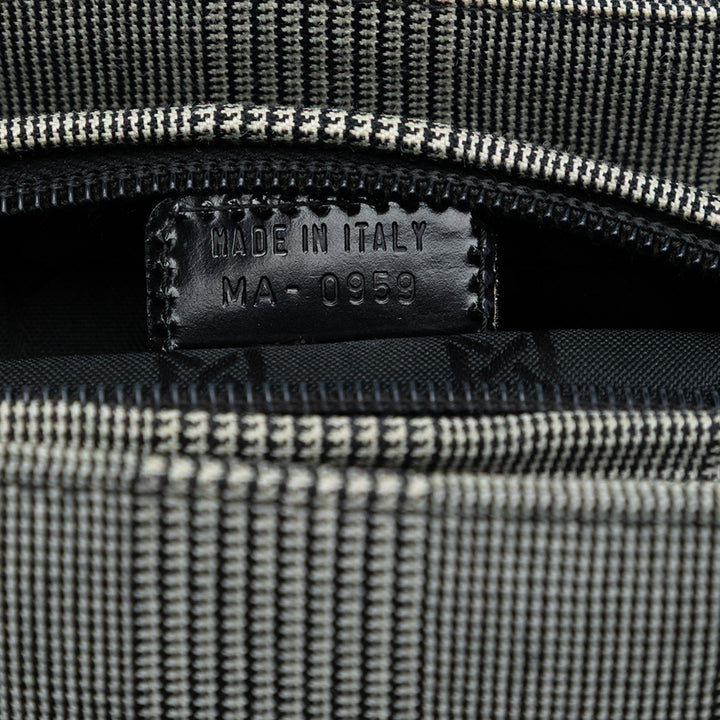 Dior Medium Toile Houndstooth Lady Dior