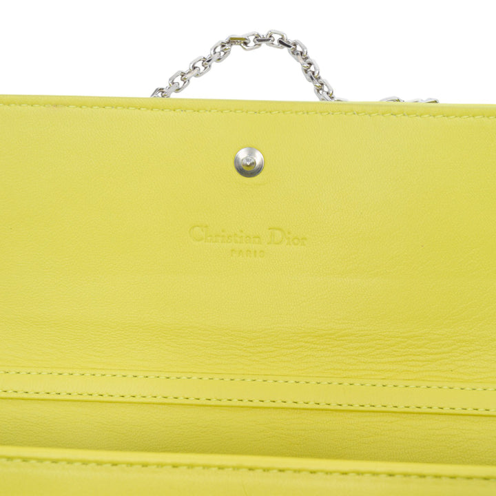 Dior Cuir d’agneau Cannage Lady Dior Wallet on Chain – GABY PARIS Authentique