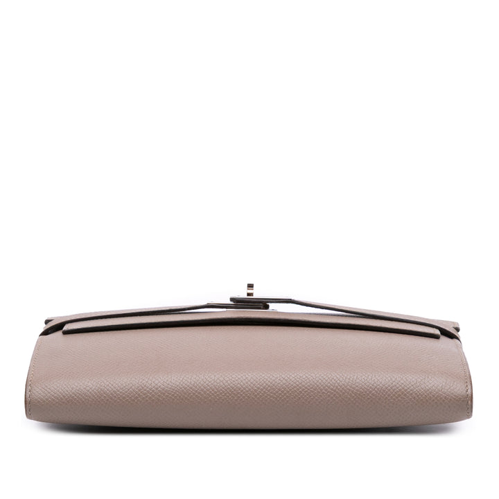 Hermès Epsom Kelly Longue Wallet Marron