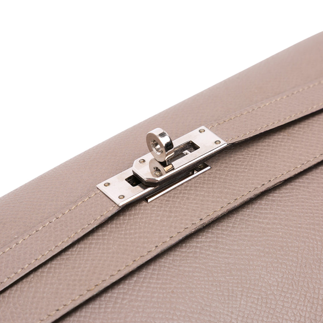 Hermès Epsom Kelly Longue Wallet Marron