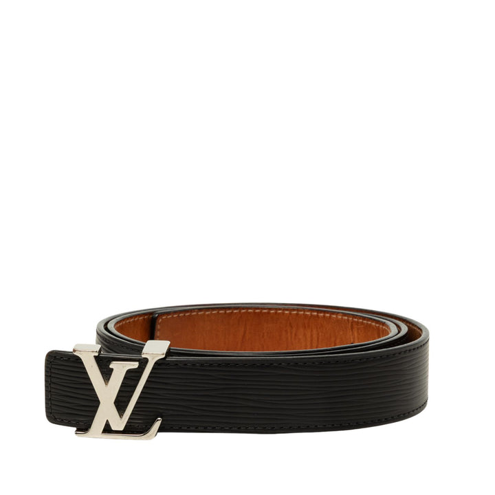 Louis Vuitton Ceinture LV Initiales Épi Noir – vue principale – GABY PARIS