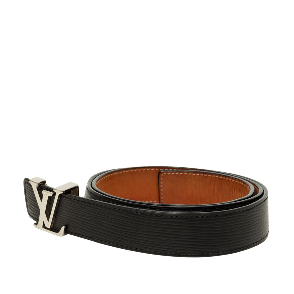 Louis Vuitton Ceinture LV Initiales Épi Noir – vue 2 – GABY PARIS