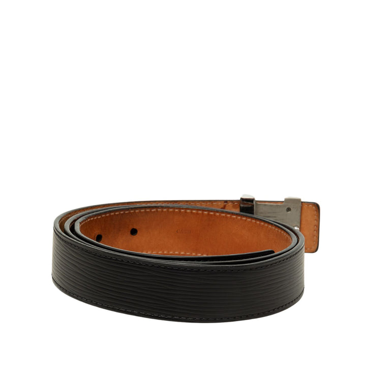 Louis Vuitton Ceinture LV Initiales Épi Noir – vue 3 – GABY PARIS