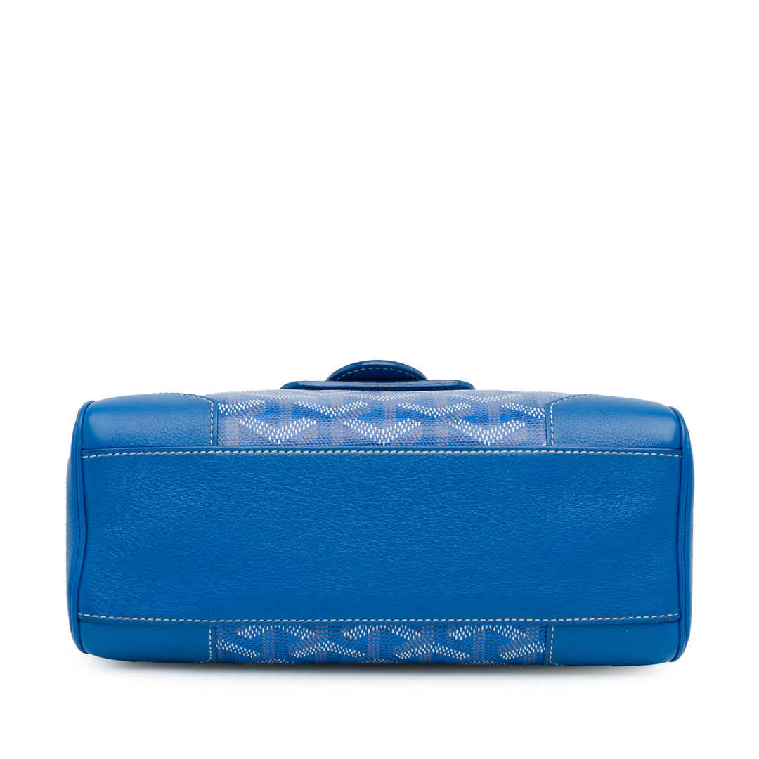 Mini Goyardine Saigon Souple Blue - Gaby Paris