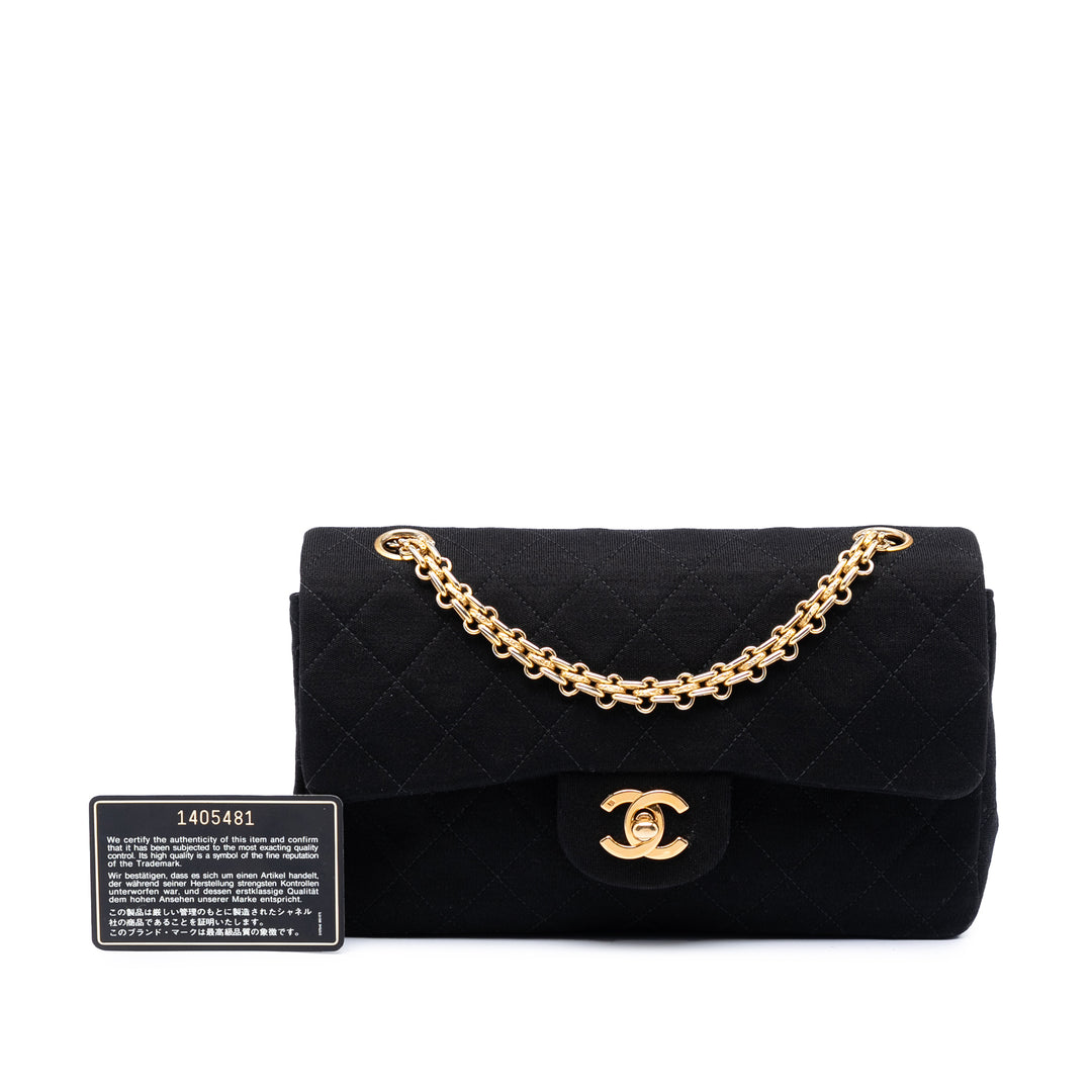Chanel Small Classic Jersey Double rabat