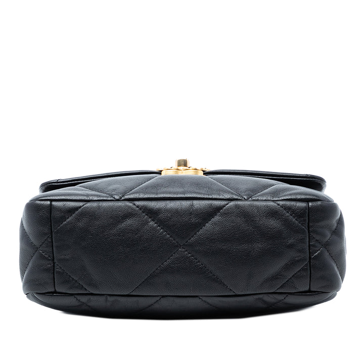 Chanel Medium Cuir d’agneau 19 à rabat