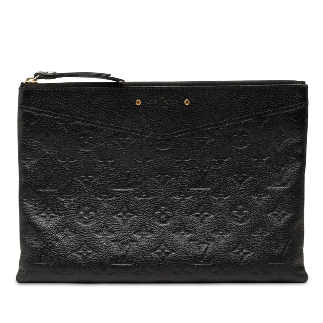 Louis Vuitton Daily Pochette Monogram Empreinte Noir – vue principale – GABY PARIS