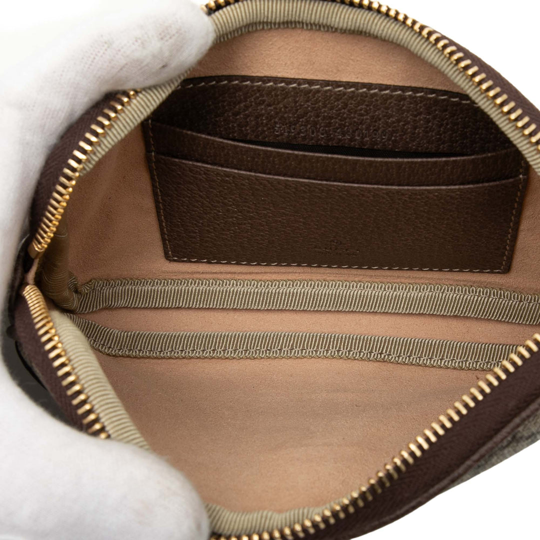 Gucci Small GG Supreme Web Ophidia Sac ceinture