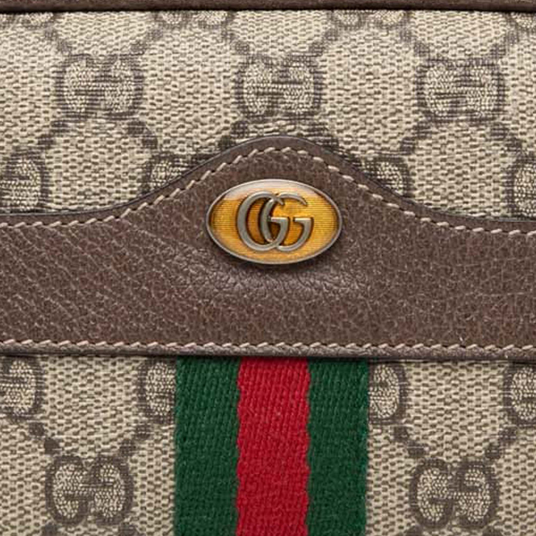 Gucci Small GG Supreme Web Ophidia Sac ceinture