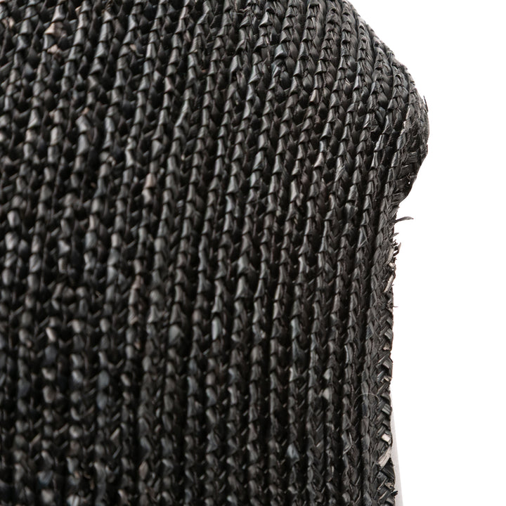 ALAÏA Large Raffia Khaima Cabas