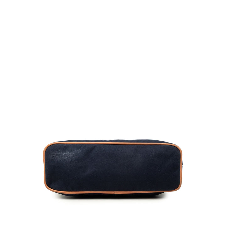Hermès Pochette Bolide Trousse De Voyage GM Bleu – vue 3 – GABY PARIS