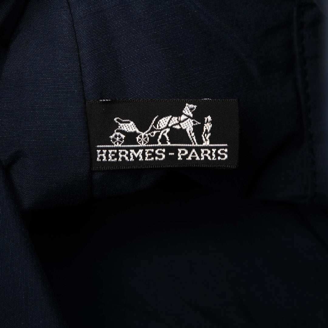 Hermès Pochette Bolide Trousse De Voyage GM Bleu – vue 5 – GABY PARIS