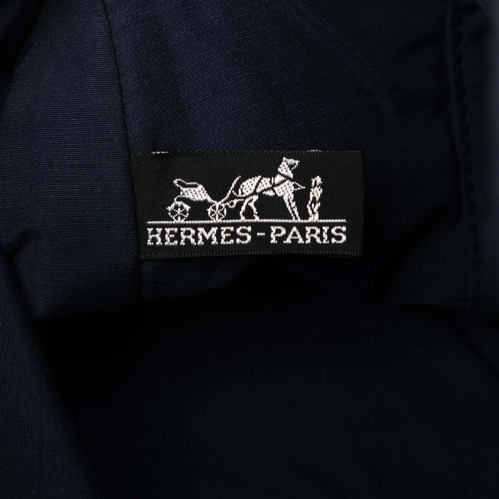 Hermès Pochette Bolide Trousse De Voyage GM Bleu – vue 5 – GABY PARIS