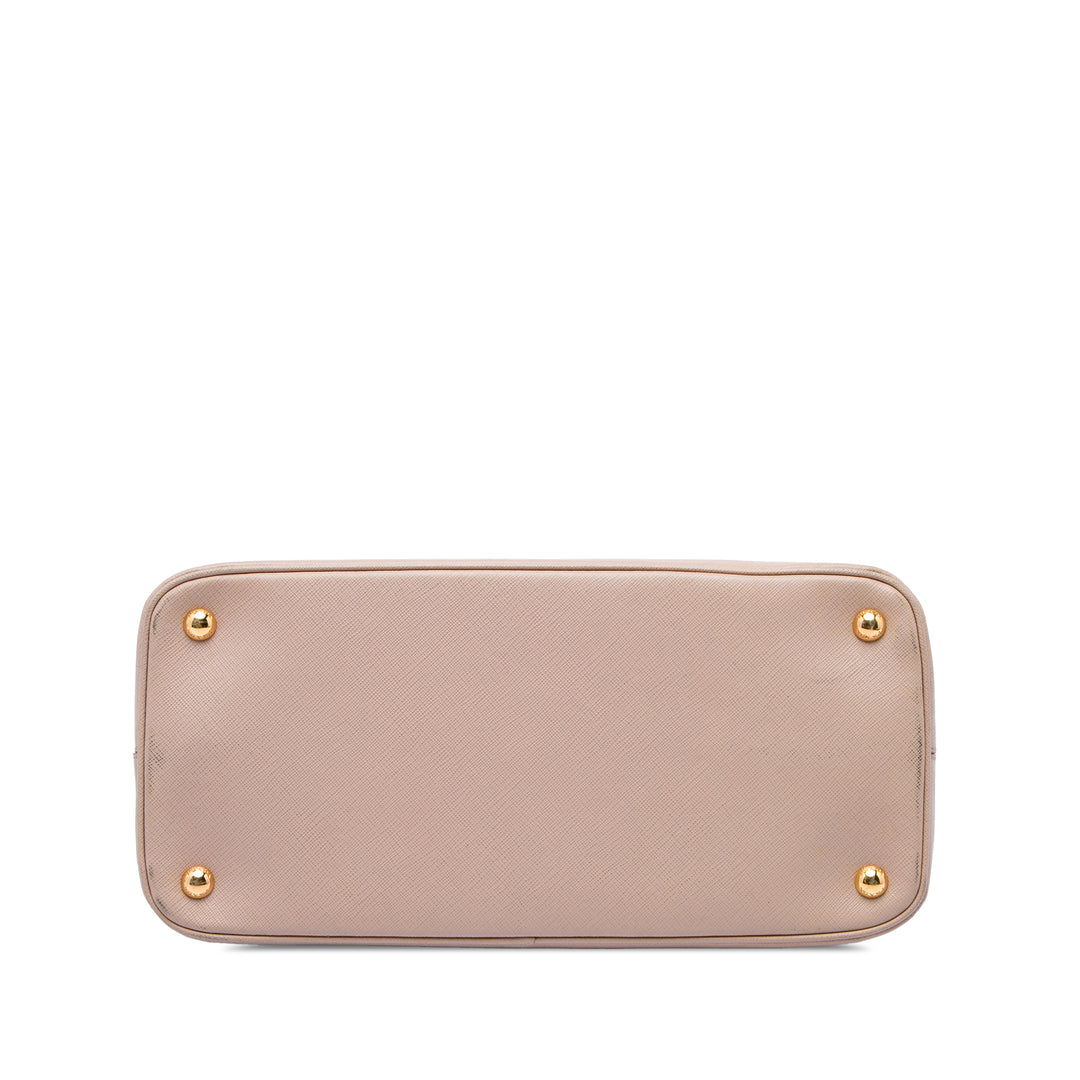 Prada Sac à main Lux Open Promenade Saffiano Grand Rose – vue 3 – GABY PARIS