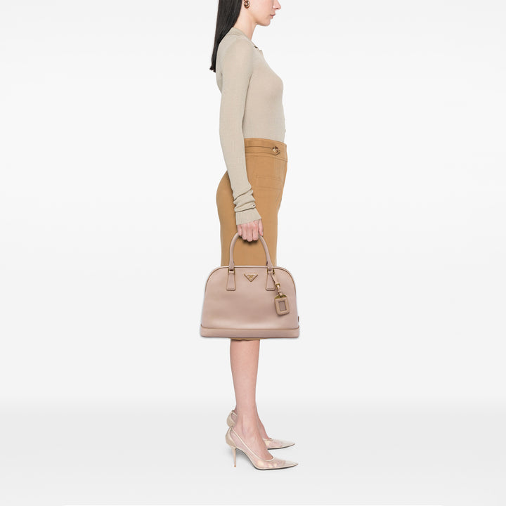 Prada Sac à main Lux Open Promenade Saffiano Grand Rose – vue 5 – GABY PARIS