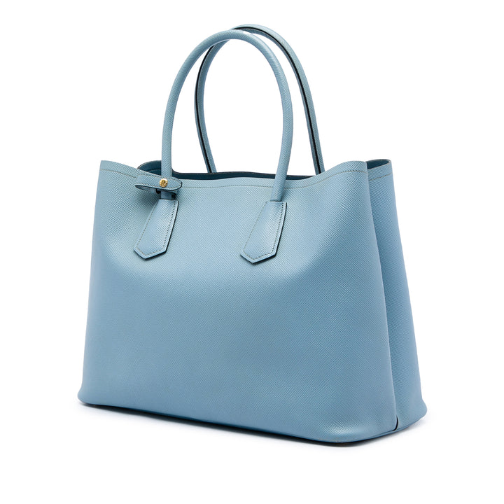 Prada Double Sac Grand Cuir Saffiano