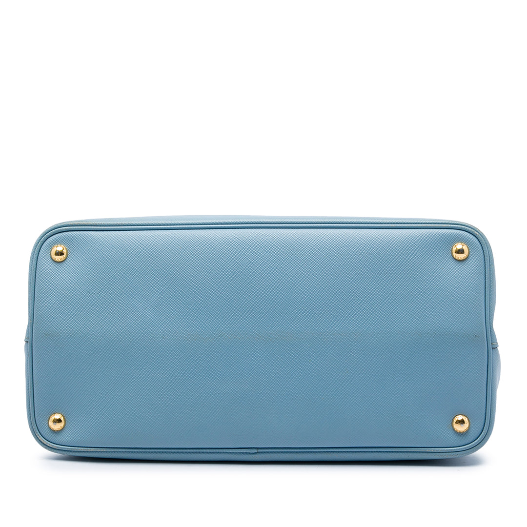 Prada Double Sac Grand Cuir Saffiano