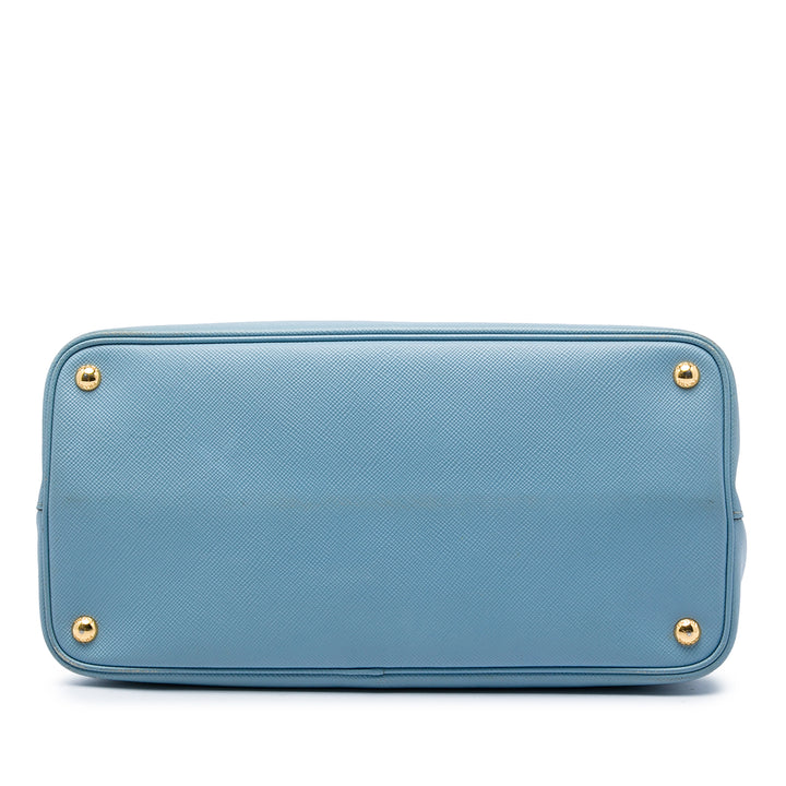 Prada Double Sac Grand Cuir Saffiano