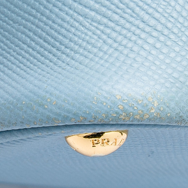 Prada Double Sac Grand Cuir Saffiano
