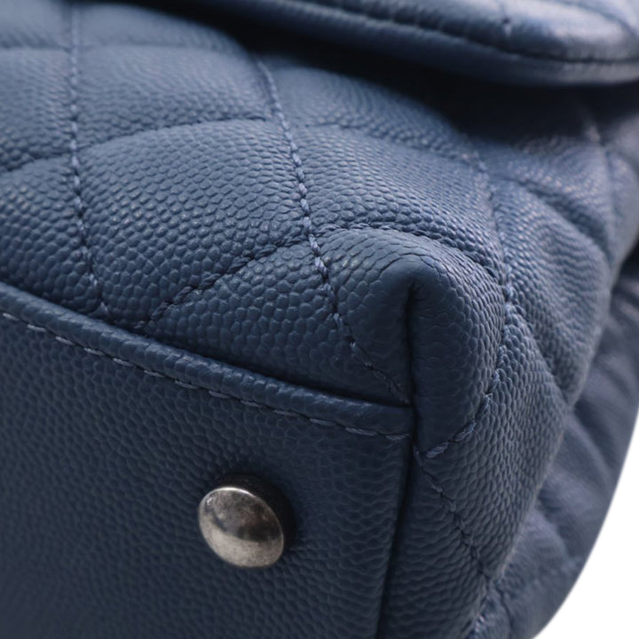 Chanel Matelassé Coco sac à Mini Cuir caviar