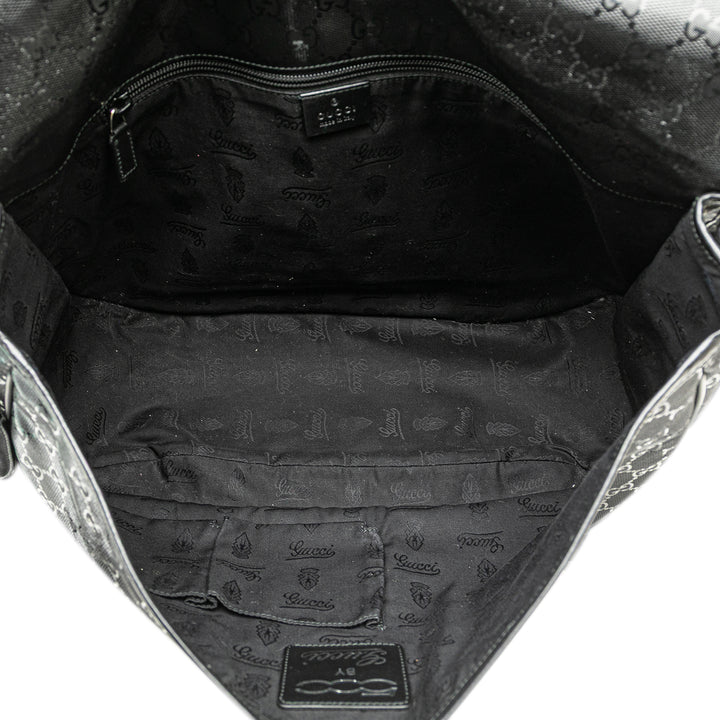 GG Imprime Web Crossbody Black - Gaby Paris